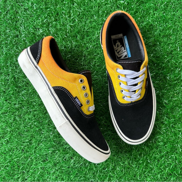 🍀New Vans Era Pro Fade Black / Orange - Picture 4 of 5